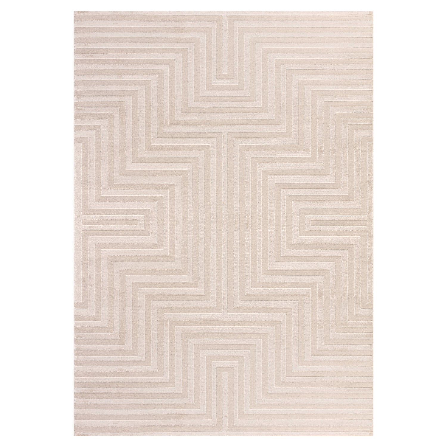 Sahara 1111 beige Moderner Designer Teppich
