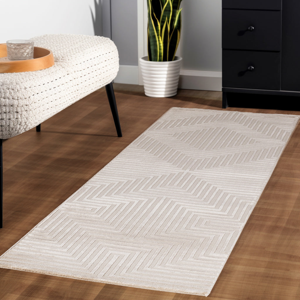 Sahara 1111 beige Moderner Designer Teppich