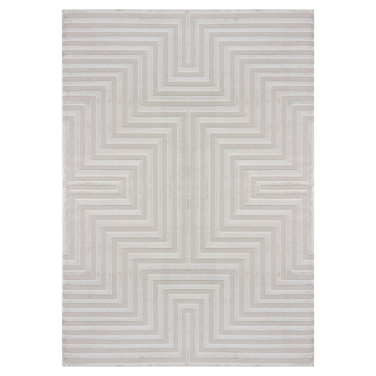 Sahara 1111 grau Moderner Designer Teppich
