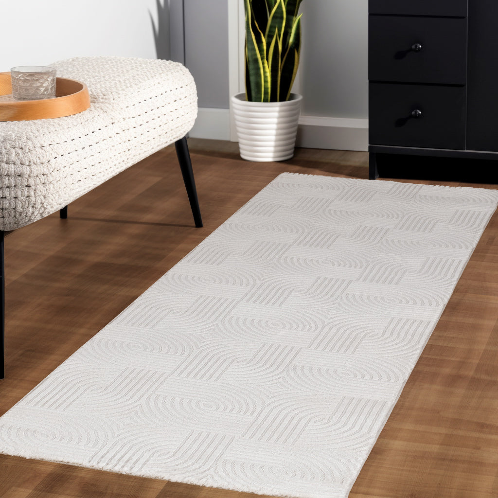 Sahara 1112 creme Moderner Designer Teppich