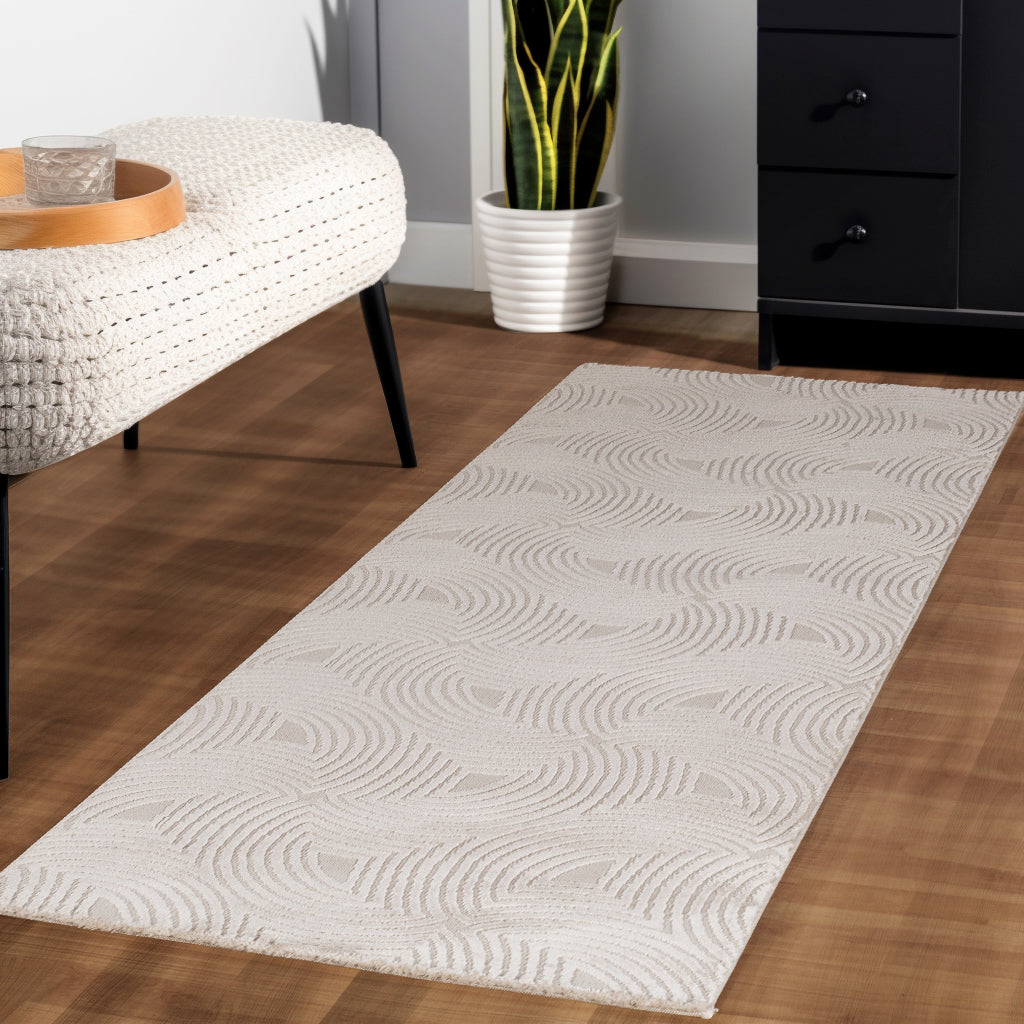 Sahara 1113 beige Moderner Designer Teppich