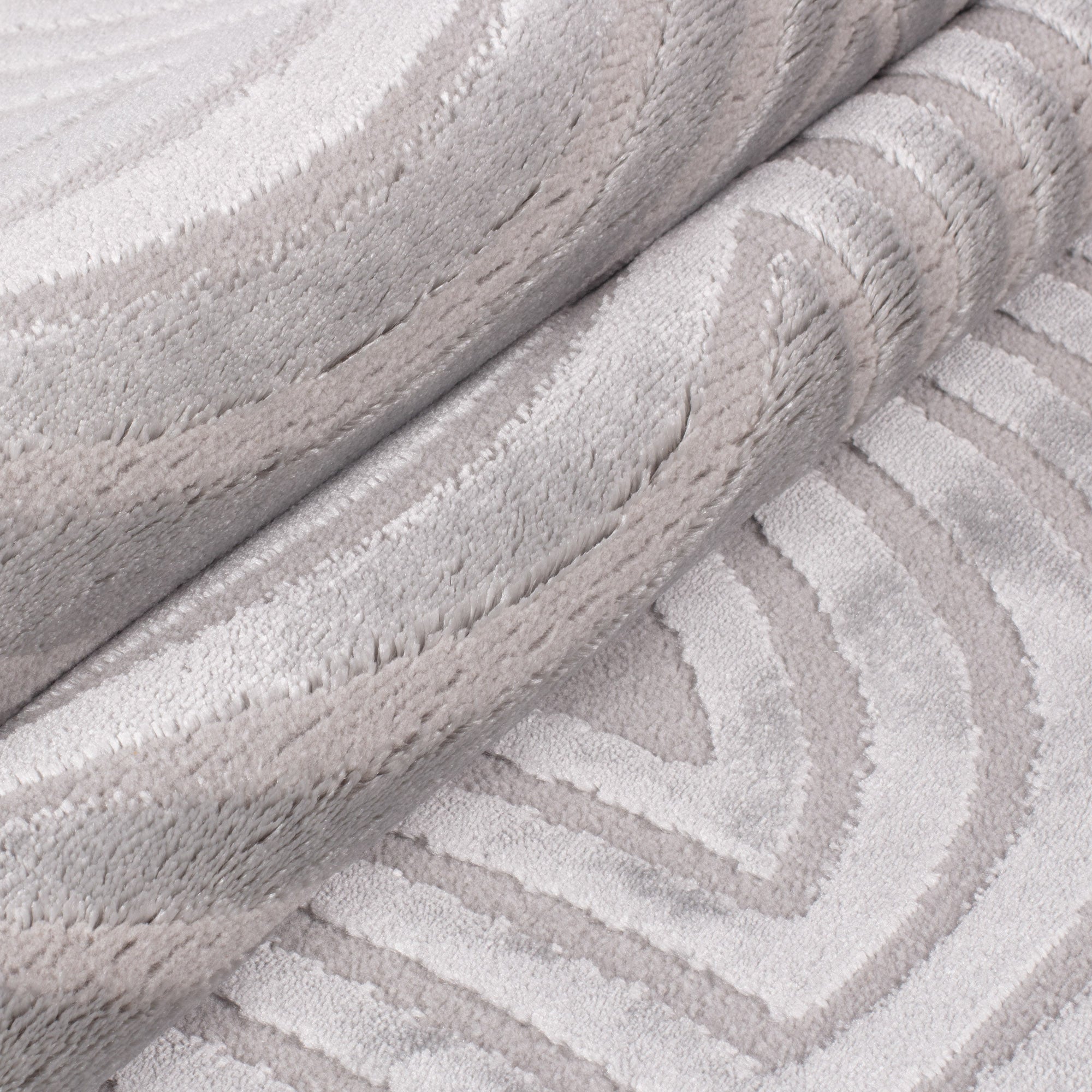 Sahara 1113 grau Moderner Designer Teppich