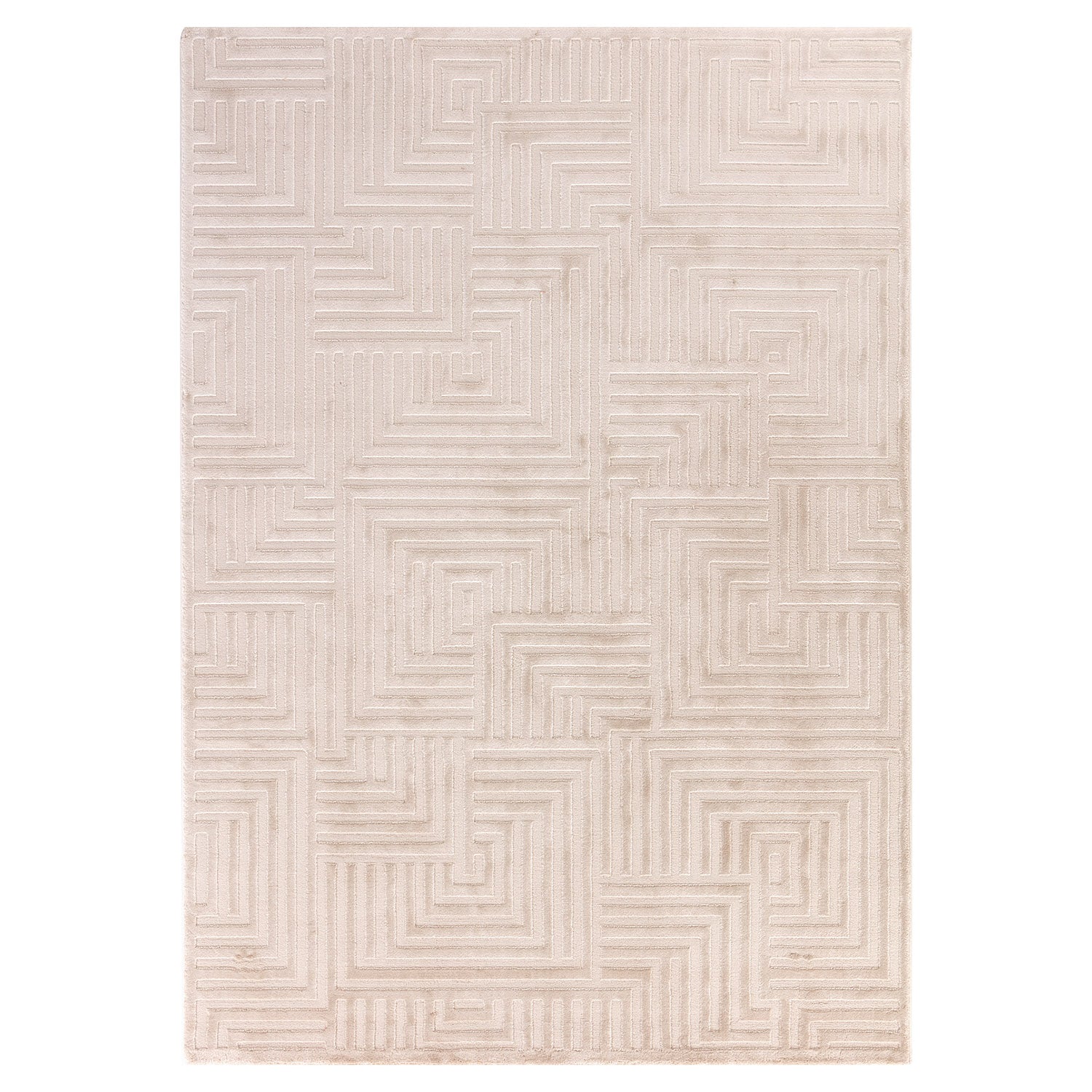 Sahara 1114 beige Moderner Designer Teppich