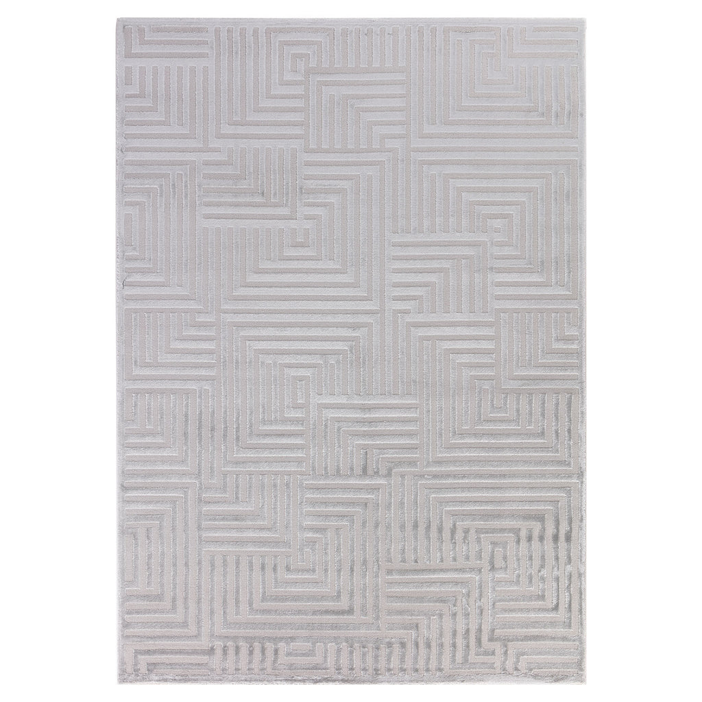 Sahara 1114 grau Moderner Designer Teppich
