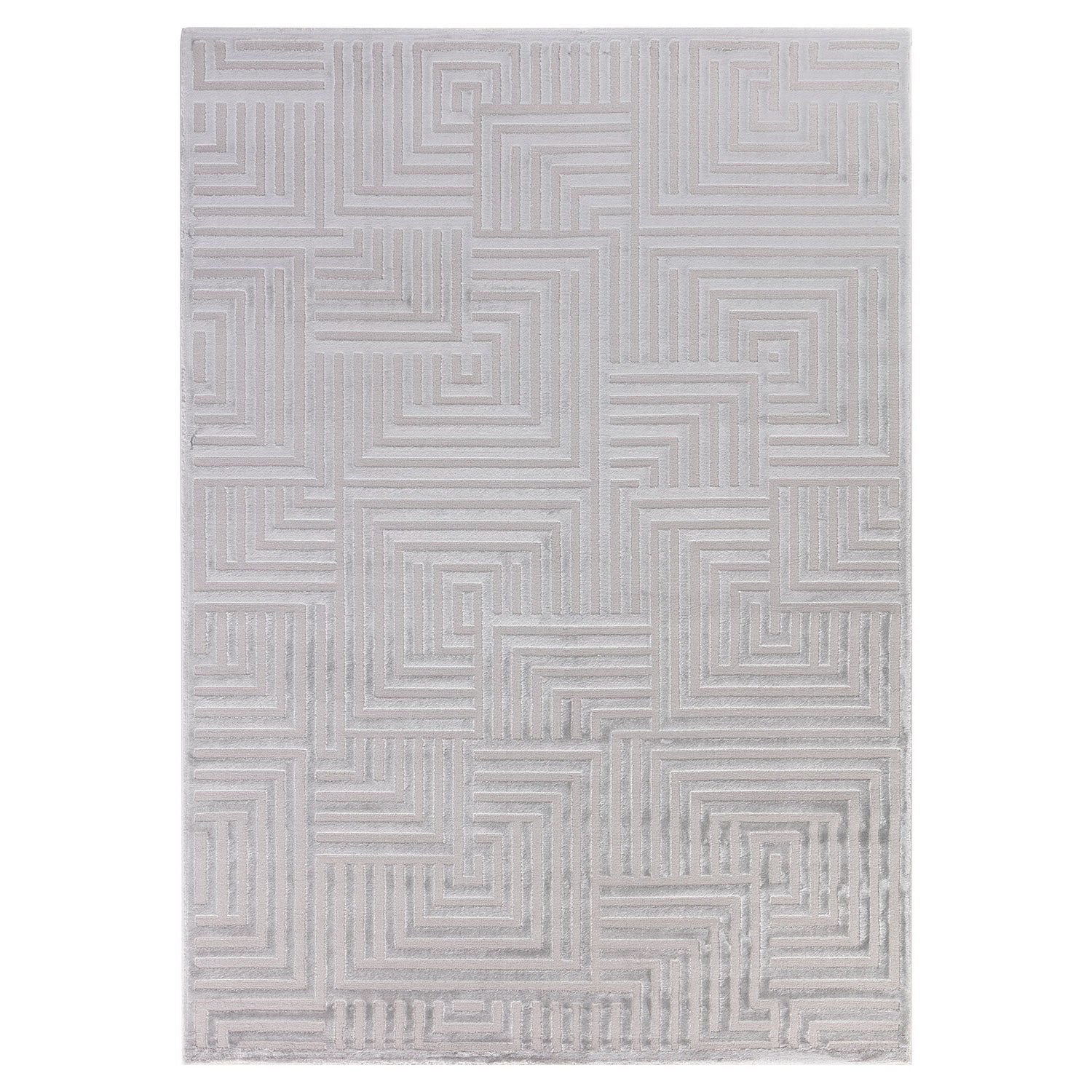 Sahara 1114 grau Moderner Designer Teppich