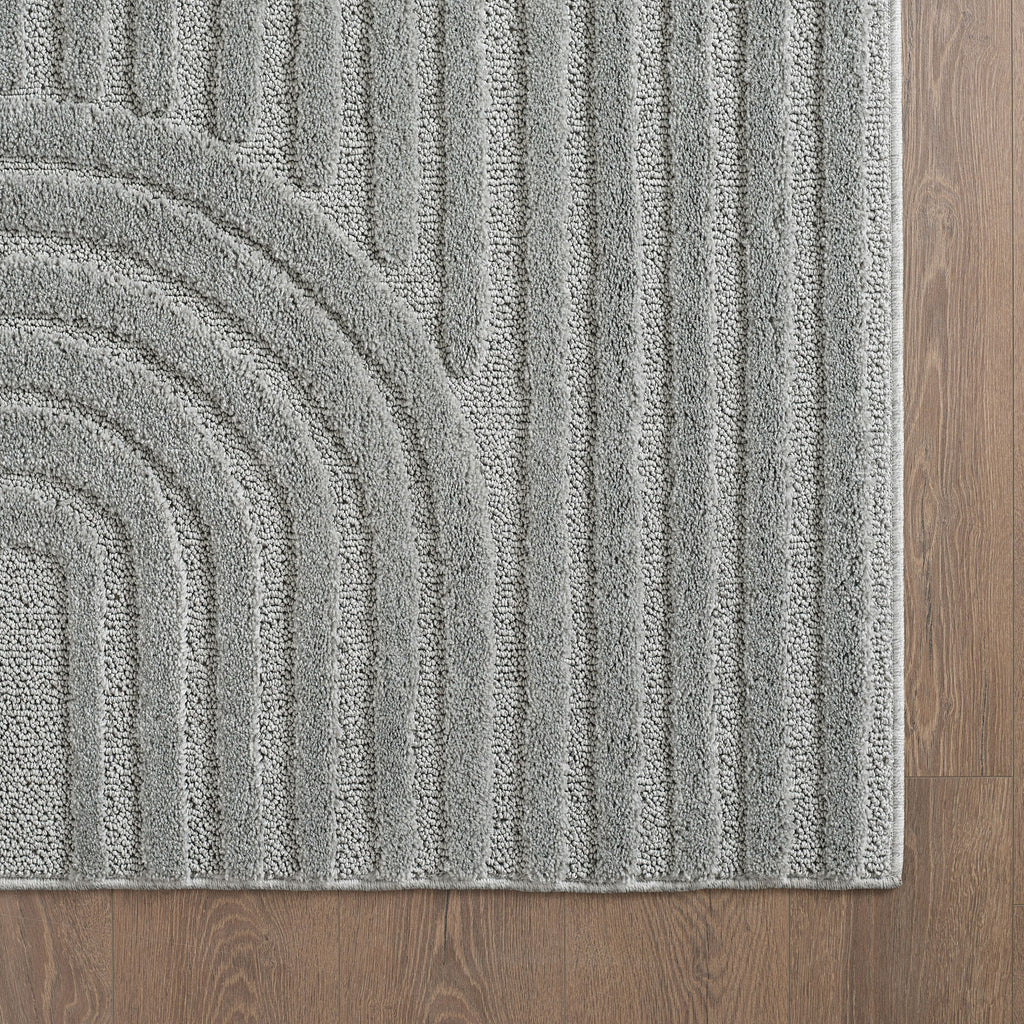 Amy 1121 grau Boho & Skandi-Stil Teppich