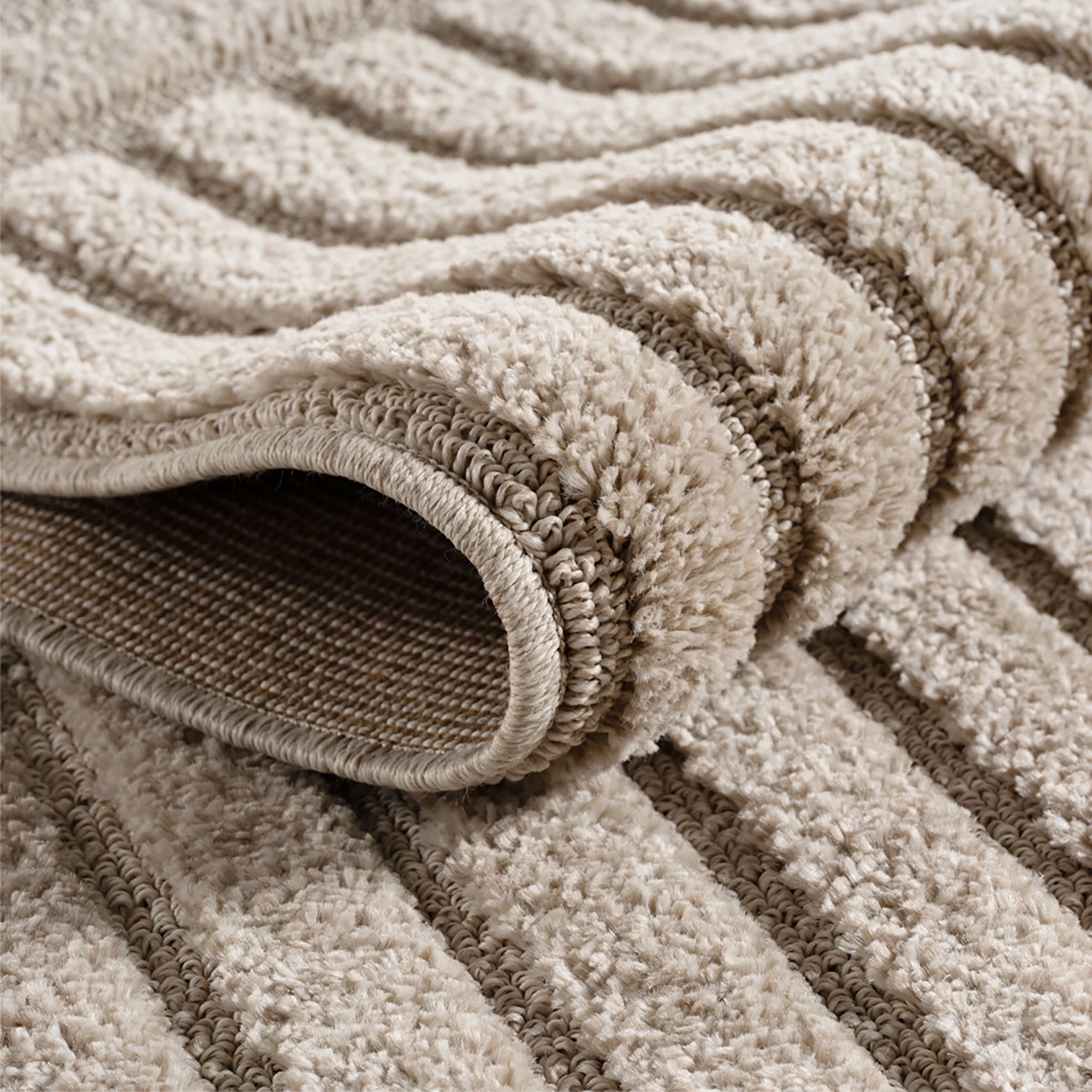 Amy 1123 beige Boho & Skandi-Stil Teppich