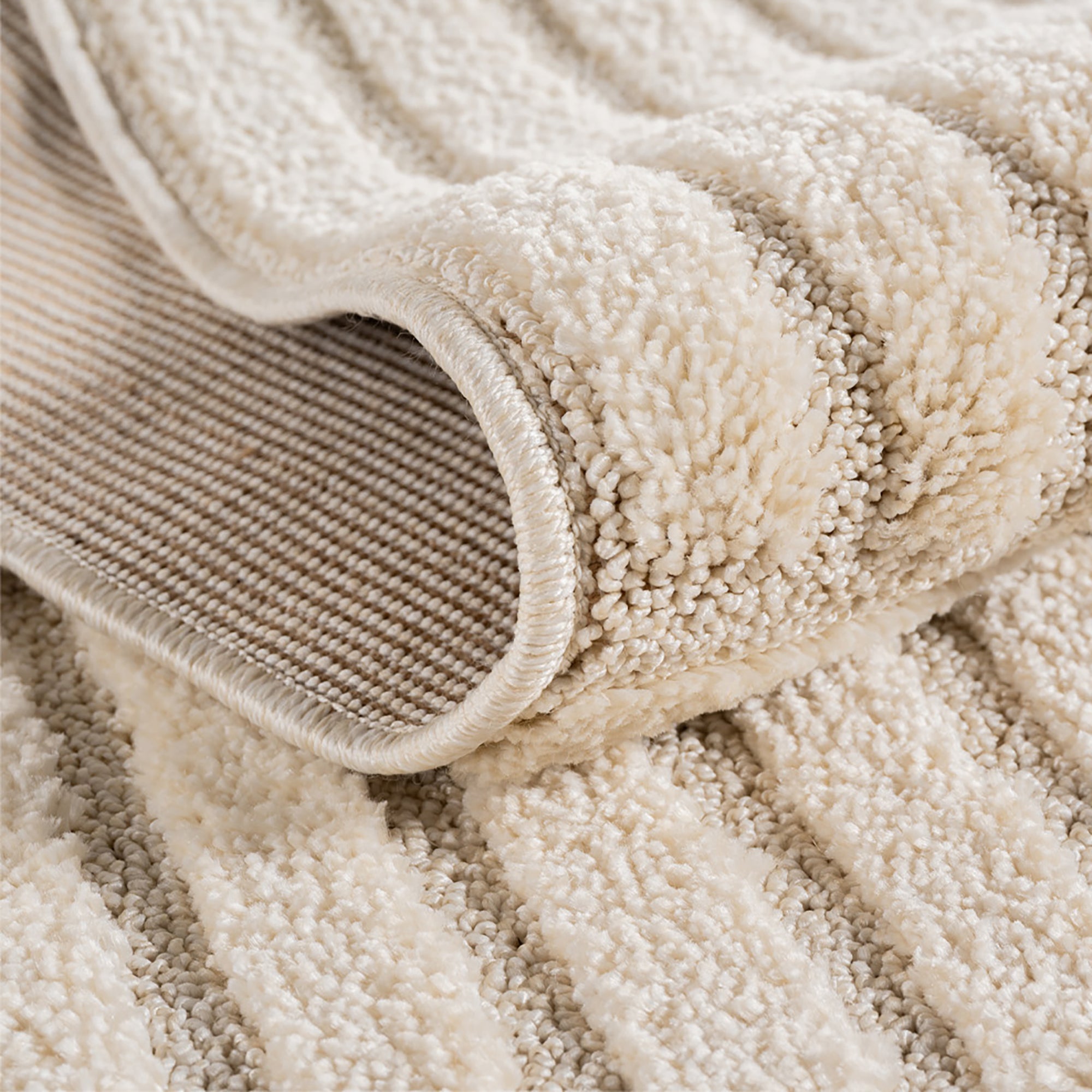 Amy 1123 creme Boho & Skandi-Stil Teppich