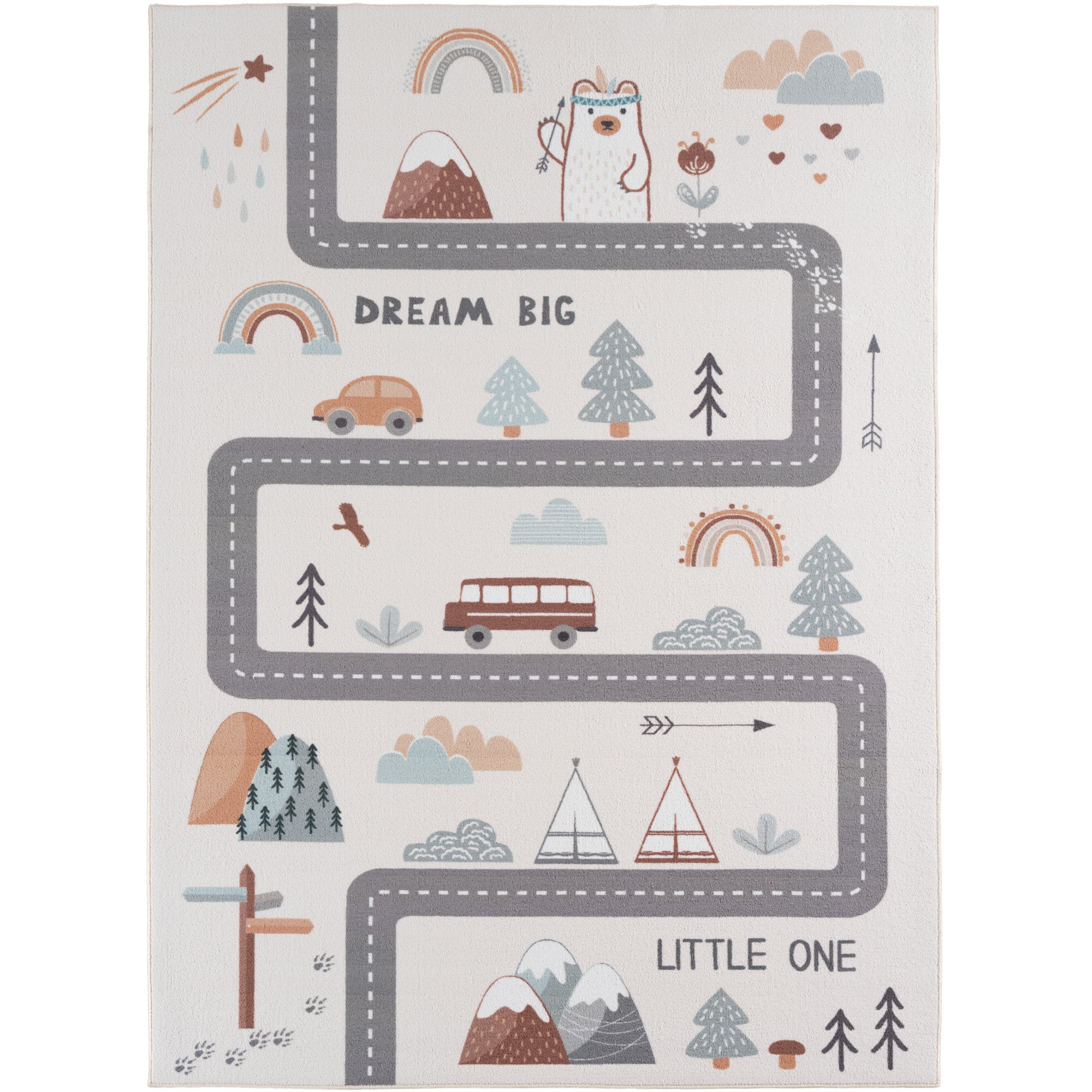 Mini 1134 creme Straßen Muster