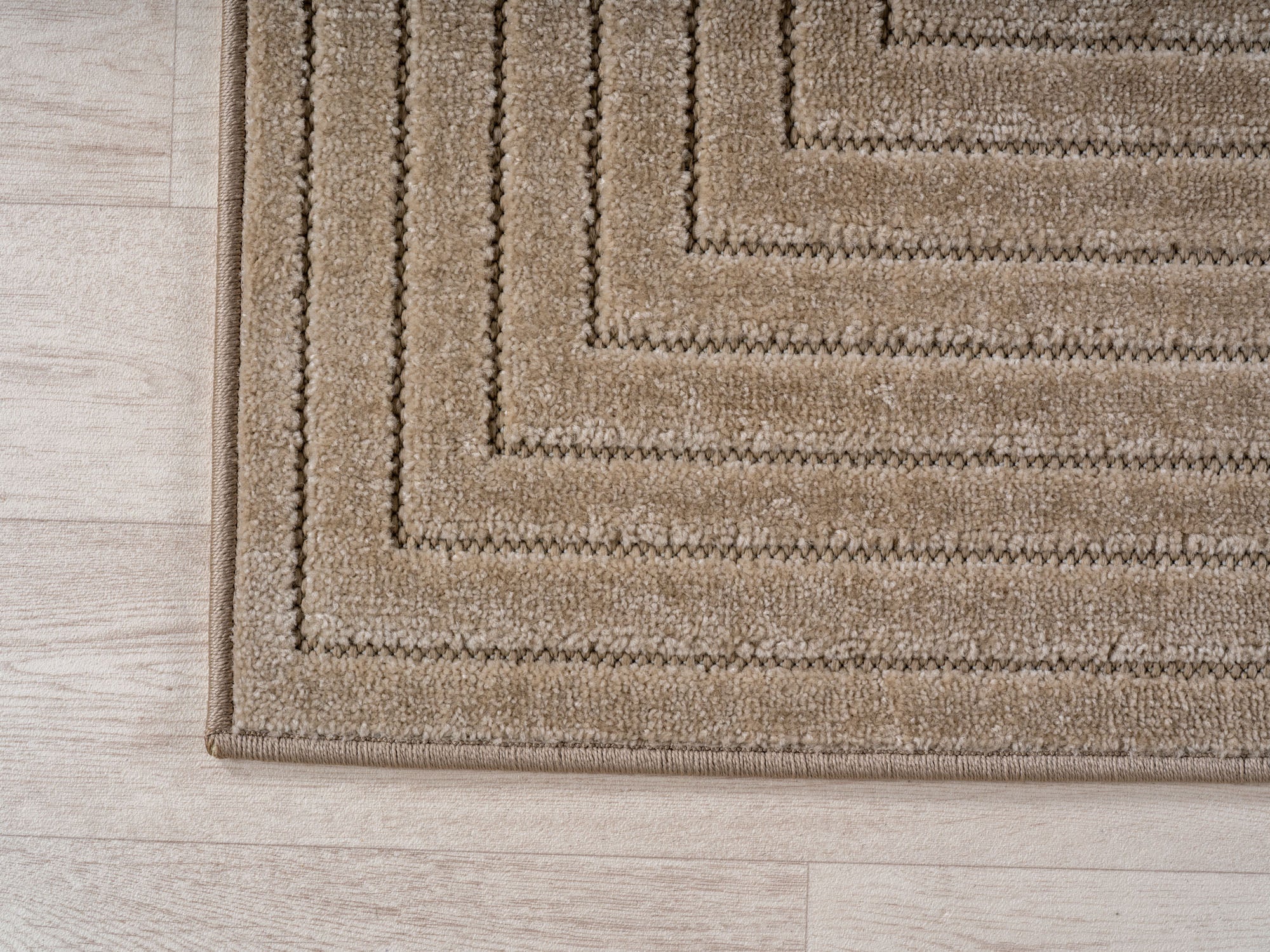 Nora 1202 beige moderner Designer Teppich