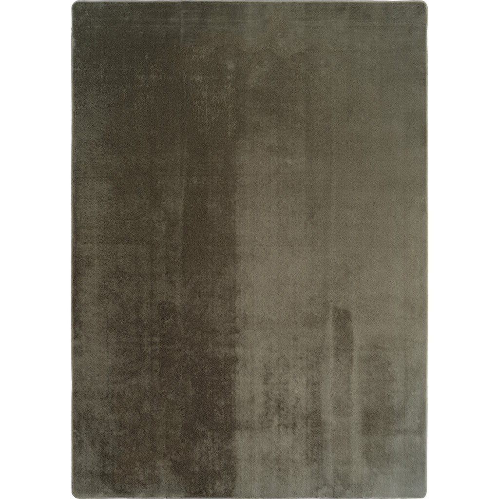 Amber 1400 khaki kuschelig & weich Plüschteppich