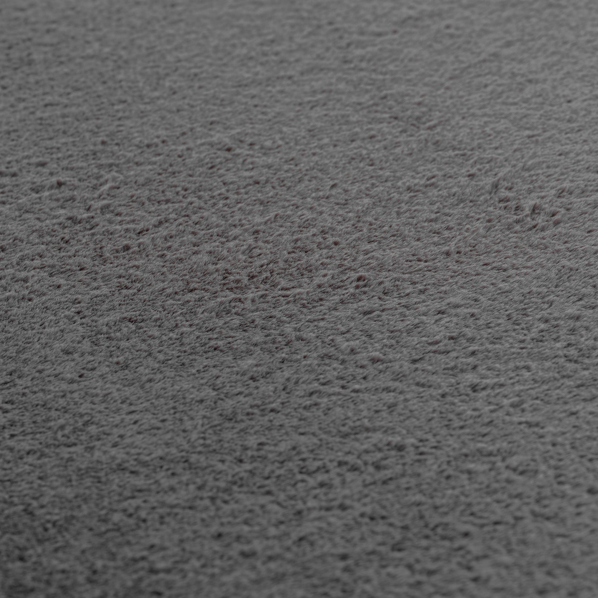 Amber 1400 grau kuschelig & weich Plüschteppich