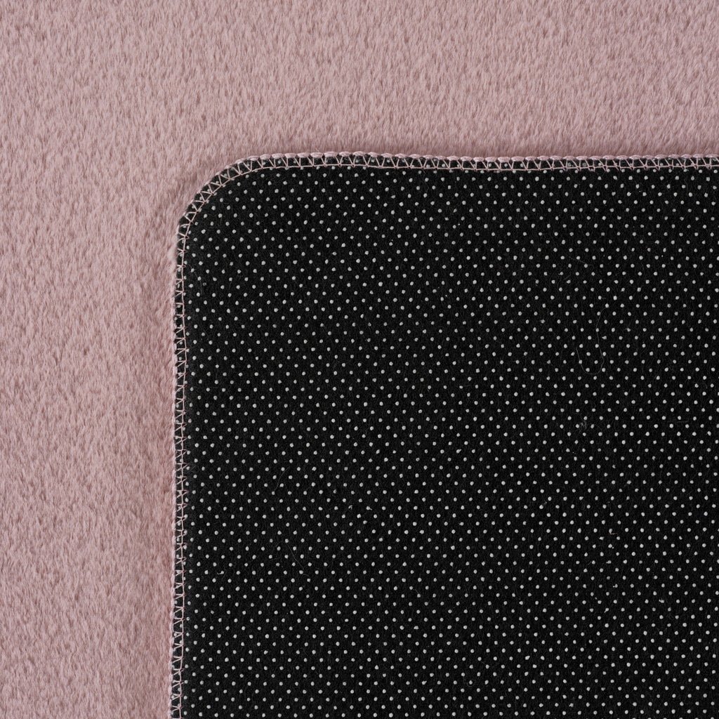 Amber 1400 rosa kuschelig & weich Plüschteppich