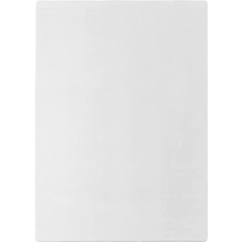 Amber 1400 weiß kuschelig & weich Plüschteppich