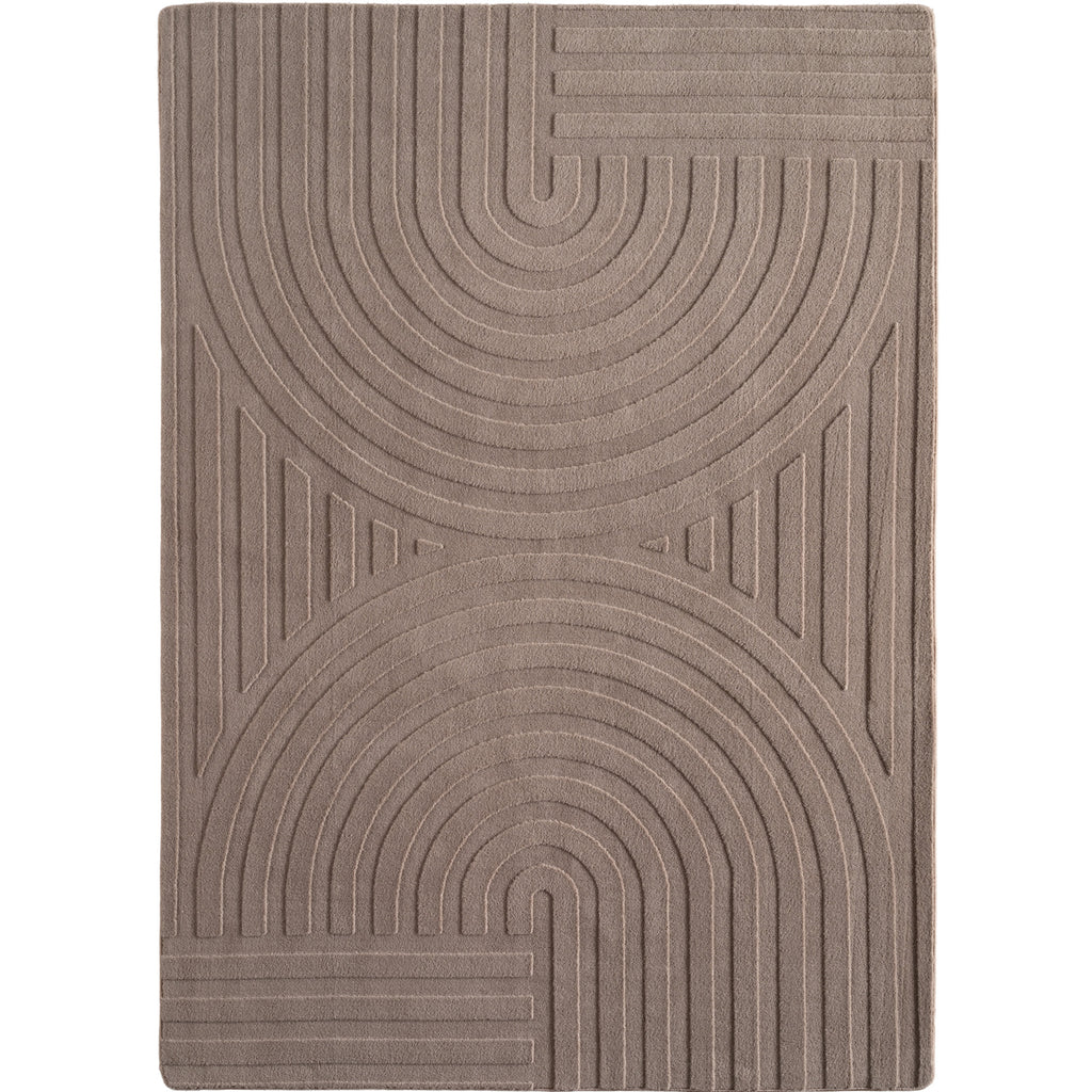Pia 1611 beige Moderner Designer Teppich