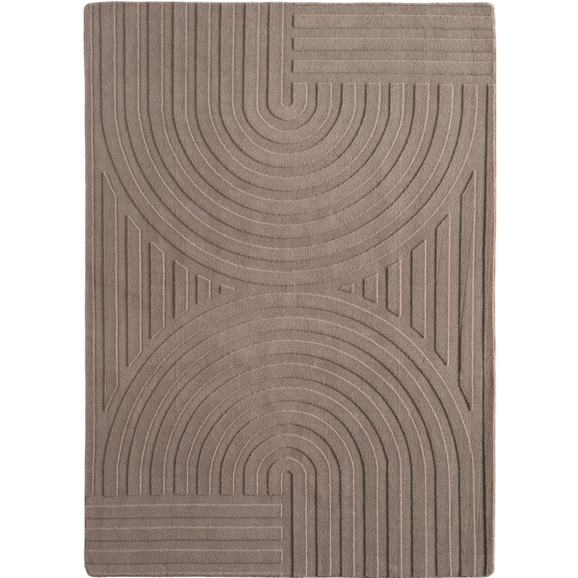 Pia 1611 beige Moderner Designer Teppich