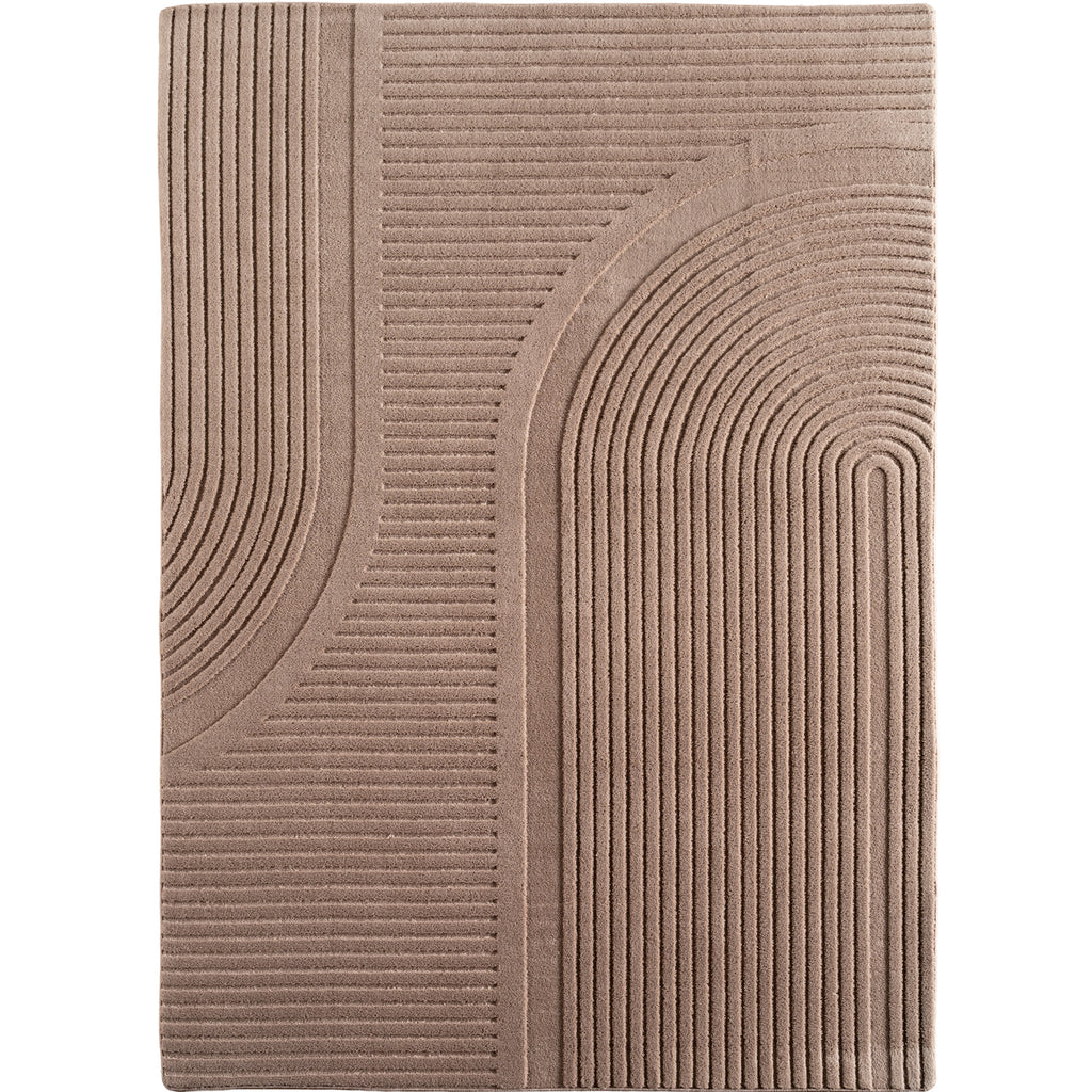 Pia 1612 beige Moderner Designer Teppich