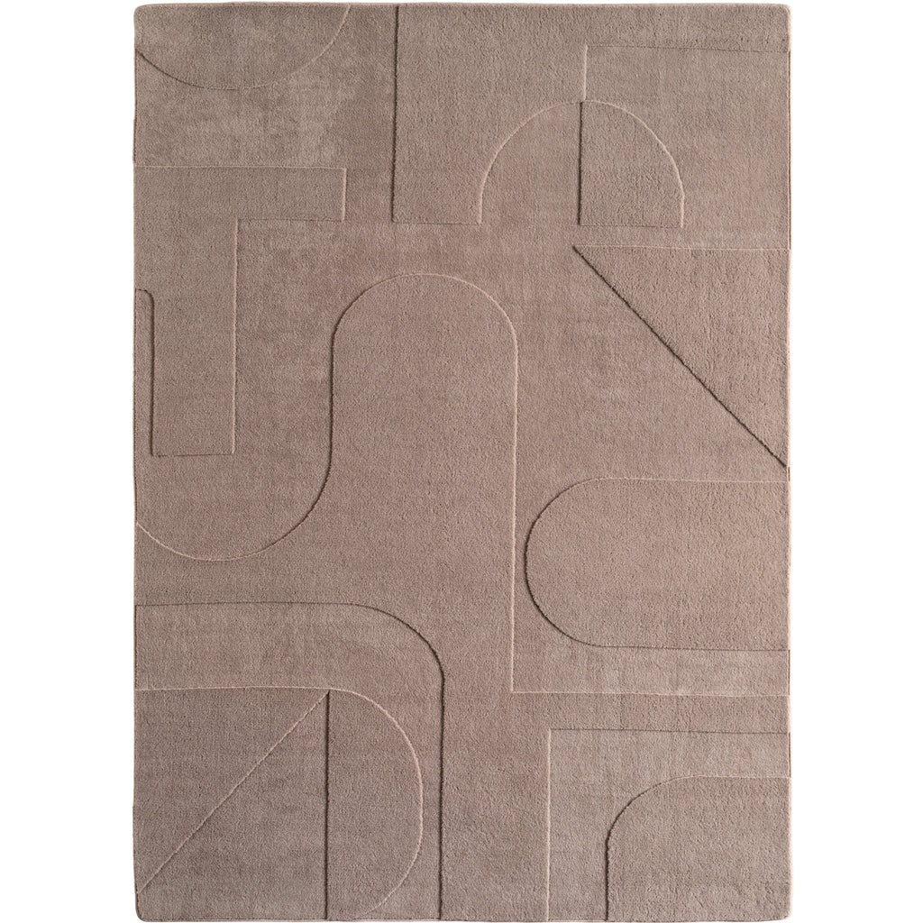 Pia 1614 beige Moderner Designer Teppich