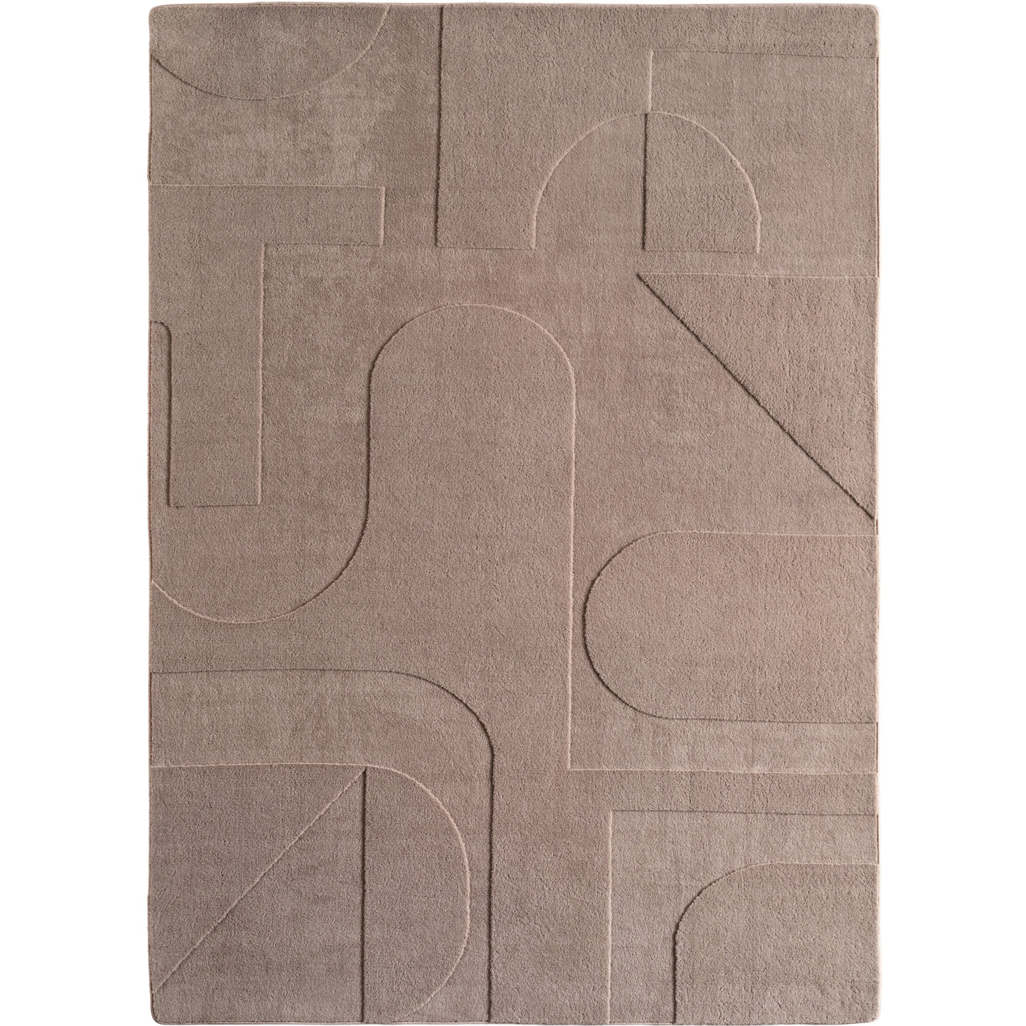 Pia 1614 beige Moderner Designer Teppich