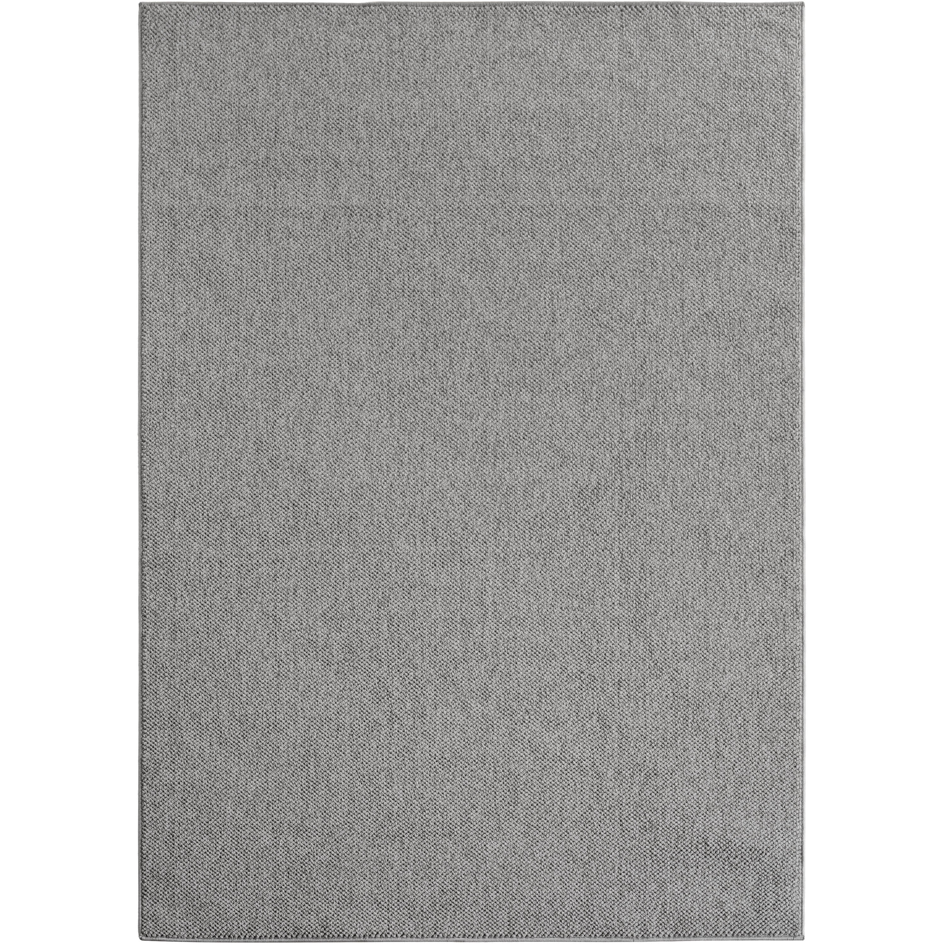 Hira 2200 grau, geflochtener weichflor Teppich, tolle Musterungen