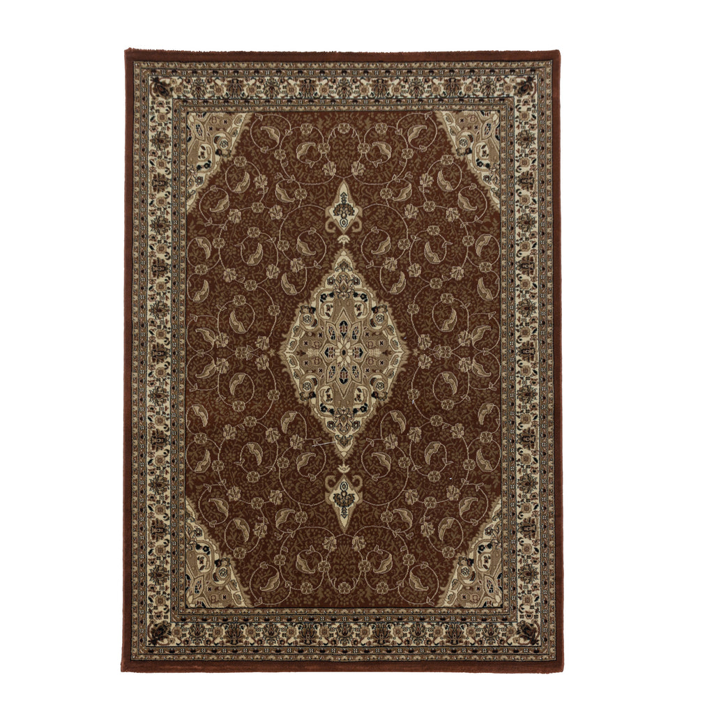 Antik 2607 terra, klassischer Teppich im Stilvollen Design