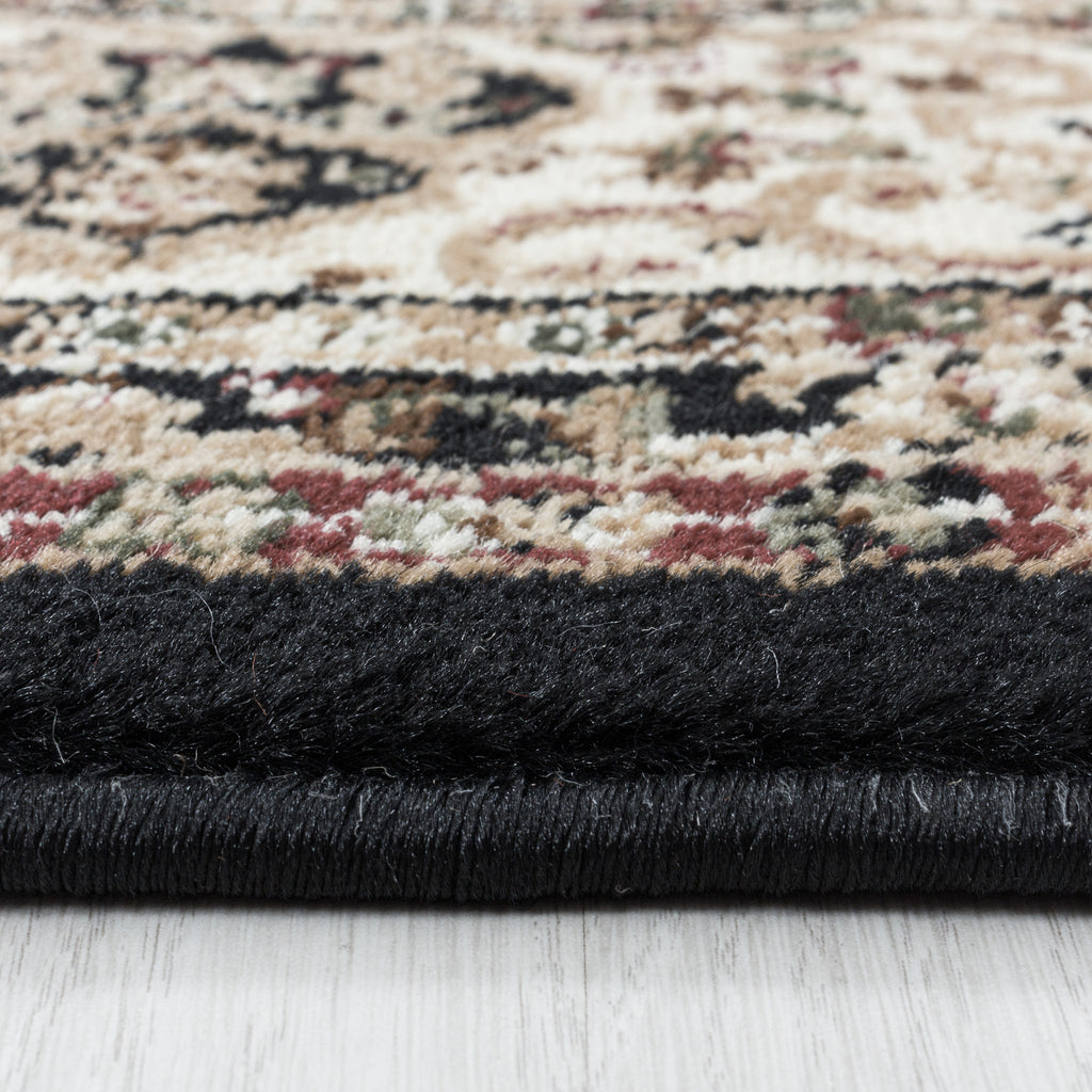 Antik 2608 schwarz, klassischer Teppich im Stilvollen Design