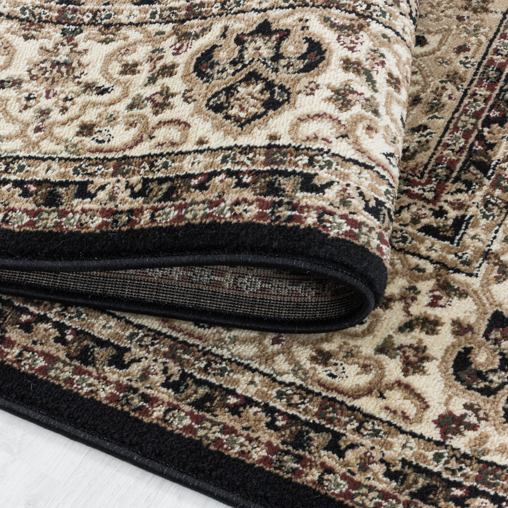 Antik 2608 schwarz, klassischer Teppich im Stilvollen Design