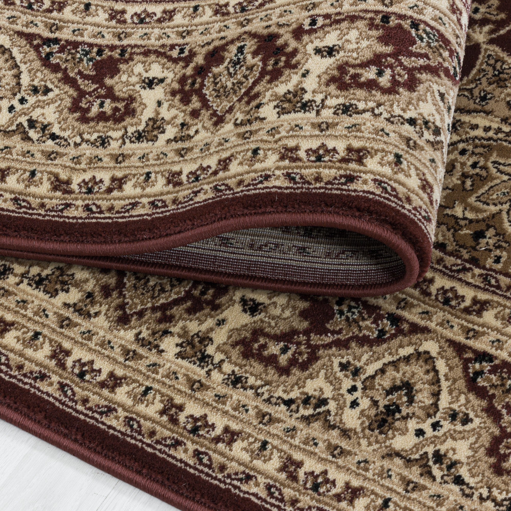 Antik 2609 rot, klassischer Teppich im Stilvollen Design