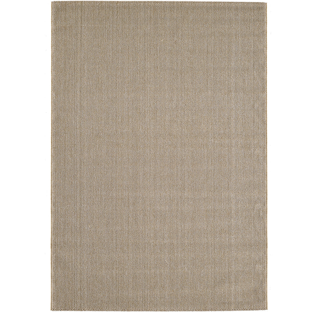 Lena 4300 beige geflochtener Weichflor Teppich