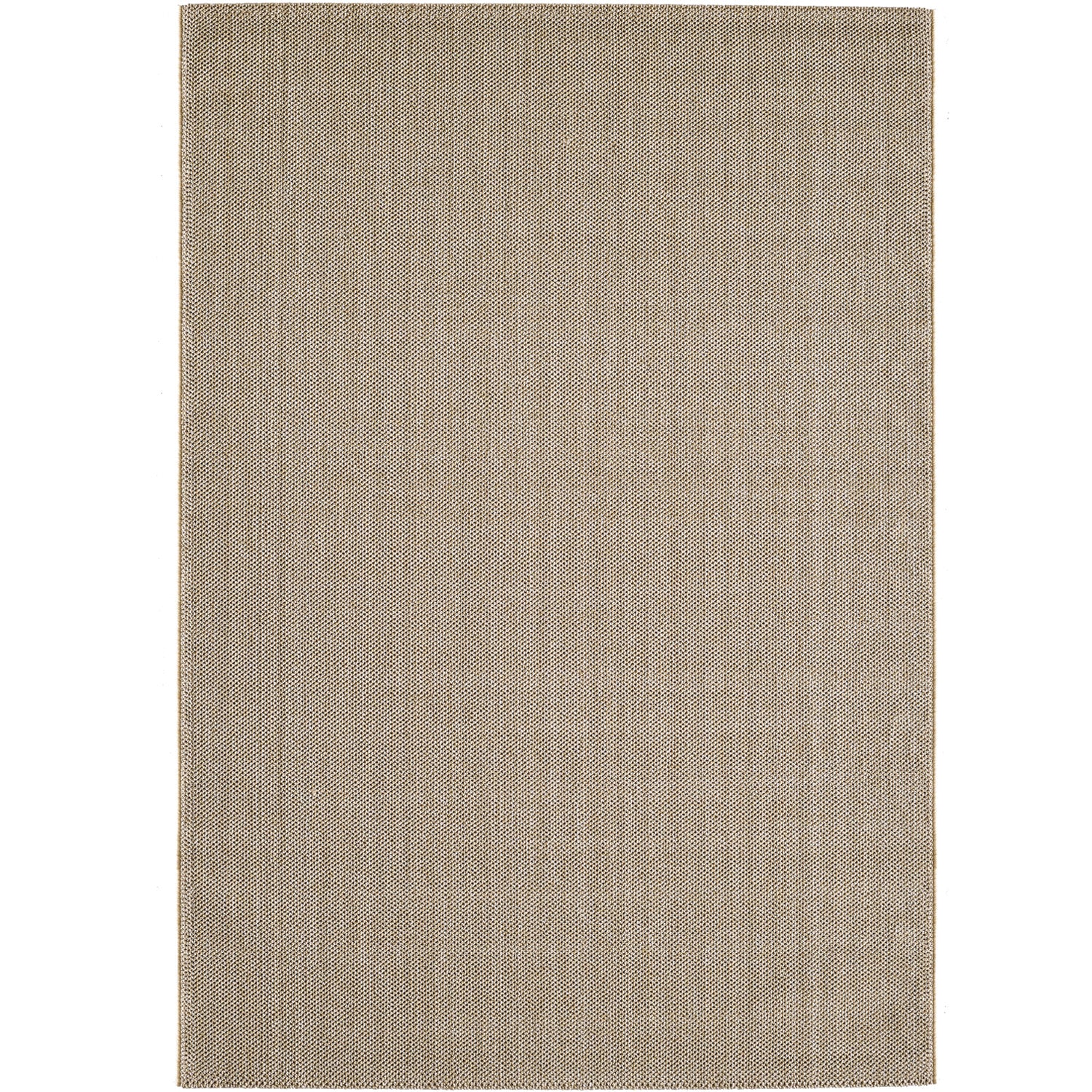 Lena 4300 beige geflochtener Weichflor Teppich