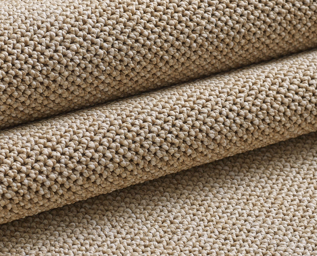 Lena 4300 beige geflochtener Weichflor Teppich