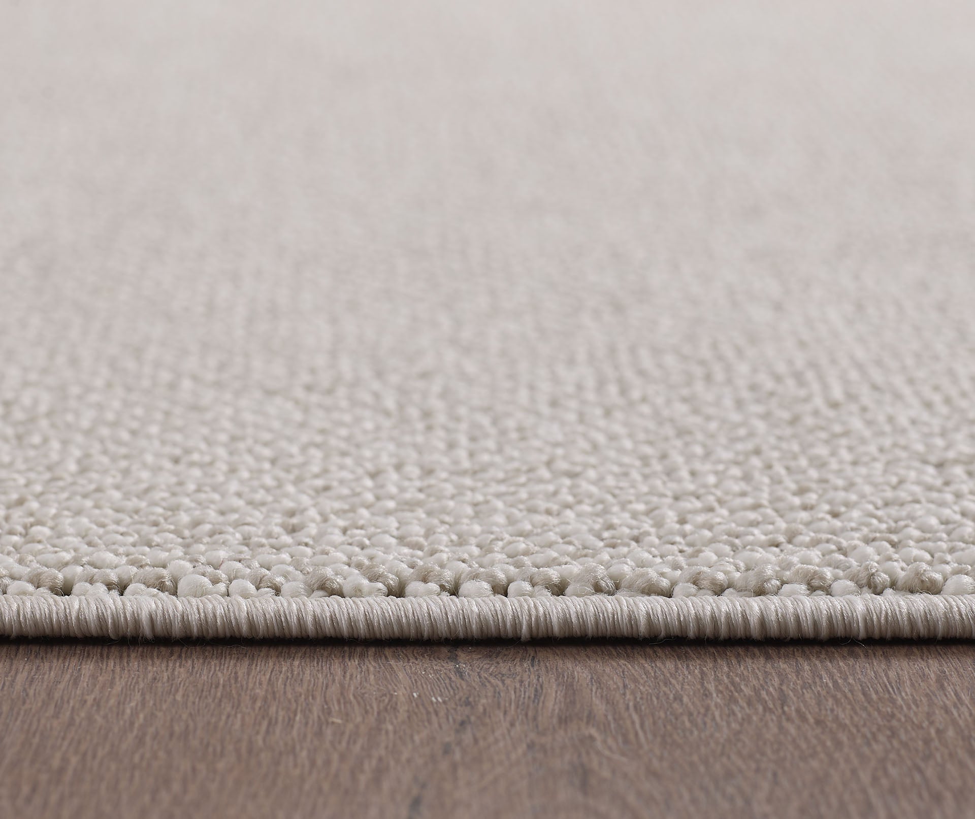 Lena 4300 creme geflochtener Weichflor Teppich