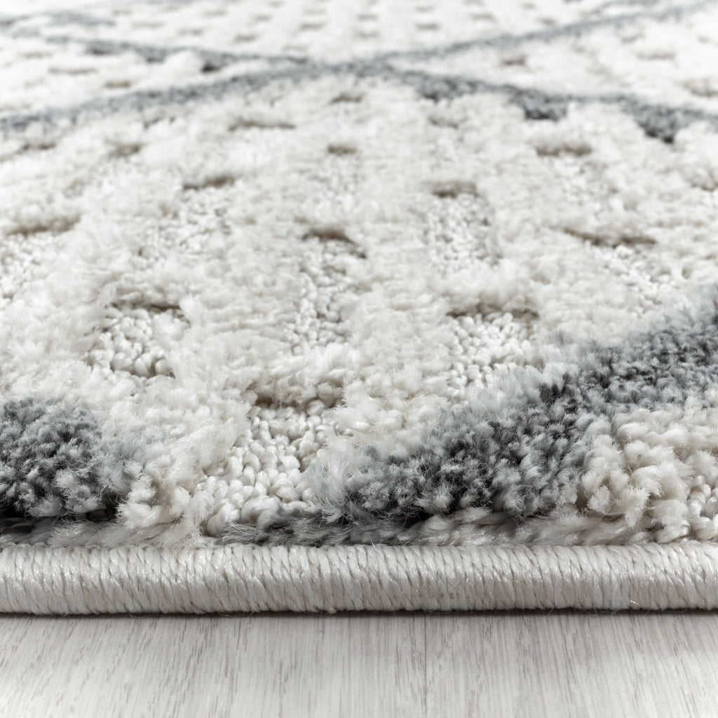 Palmira 4701 creme Teppich mit Hochtief Strukturen, Zeitlos und elegant