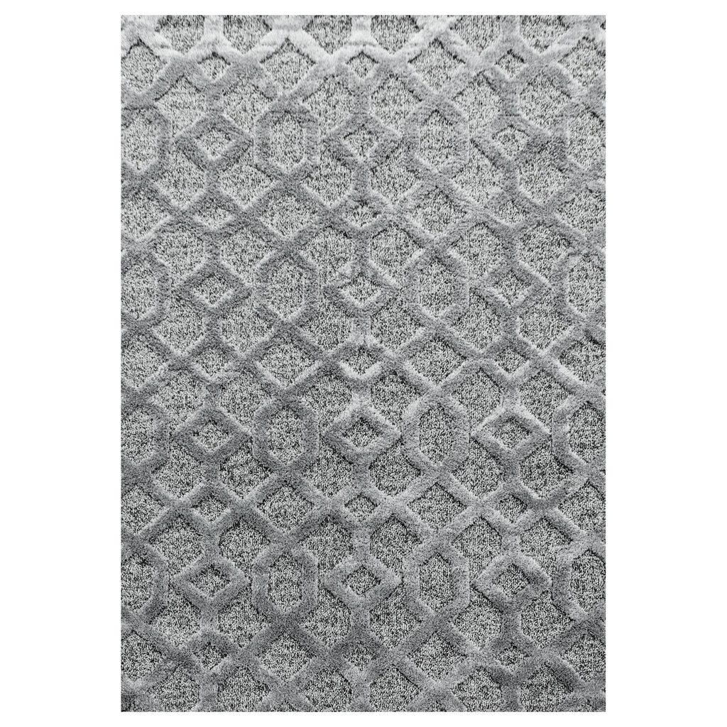 Palmira 4702 grau Teppich mit Hochtief Strukturen, Zeitlos und elegant