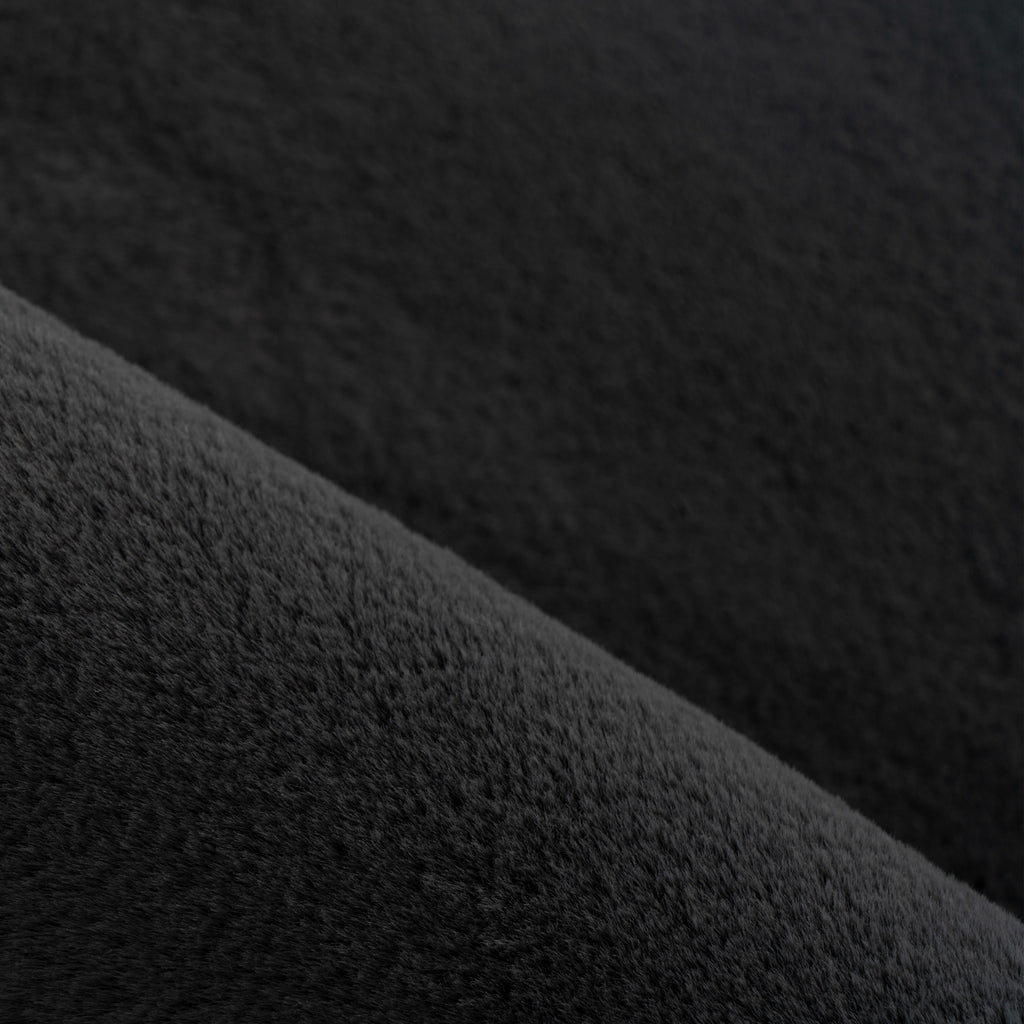 Cuddly 5100 schwarz Plüschteppich kuschelig & weich