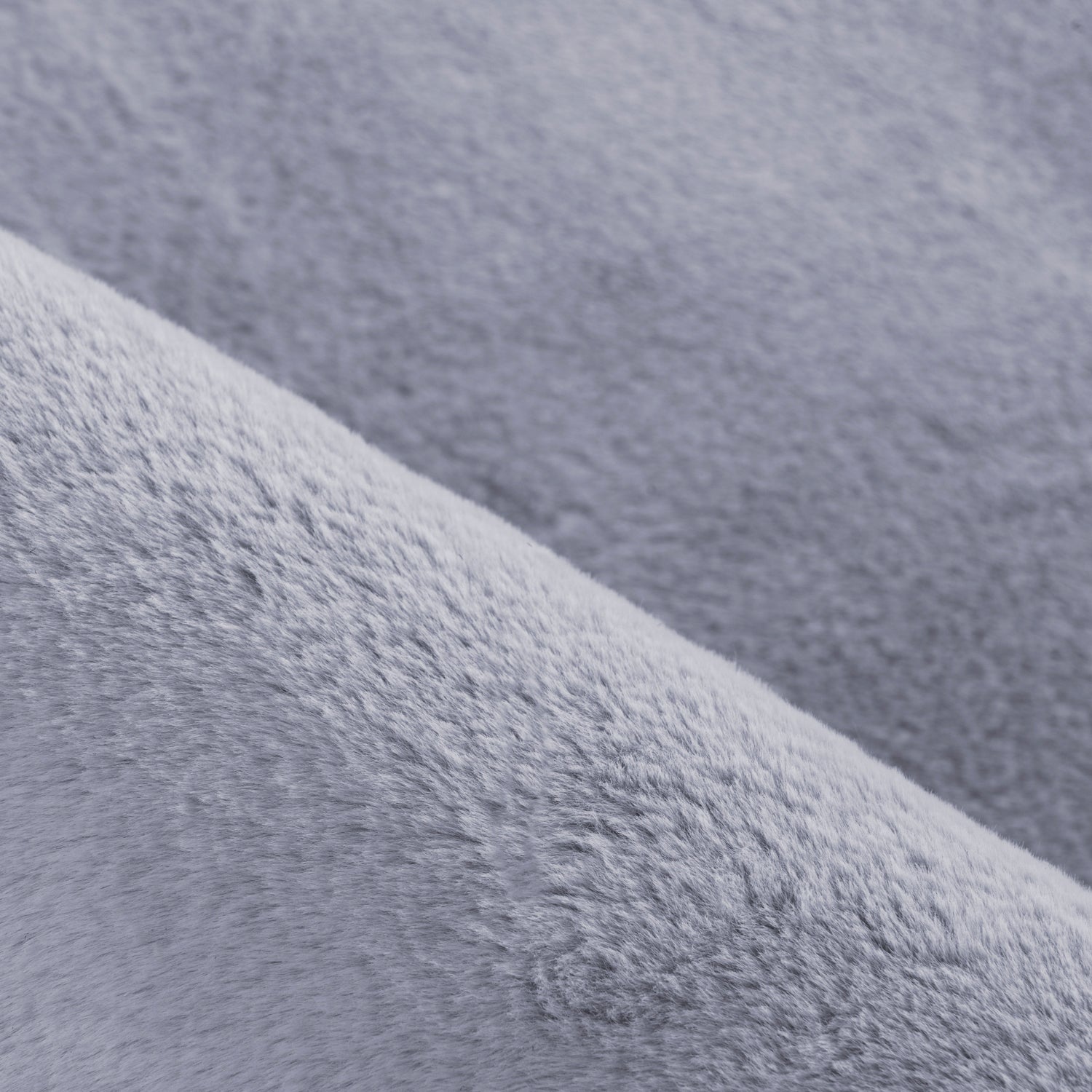 Cuddly 5100 grau Plüschteppich kuschelig & weich