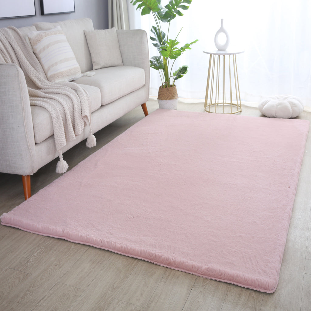 Cuddly 5100 rosa Plüschteppich kuschelig & weich