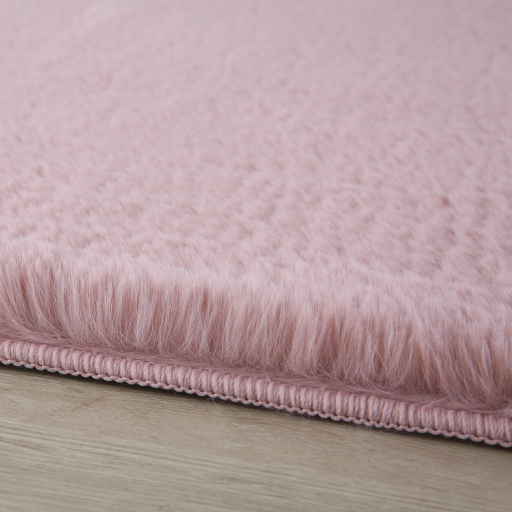 Cuddly 5100 rosa Plüschteppich kuschelig & weich