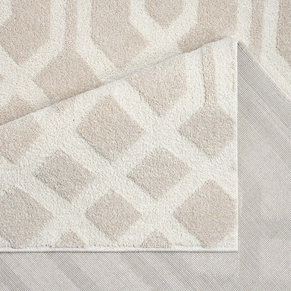 Maya 138 beige Moderner Designer Teppich