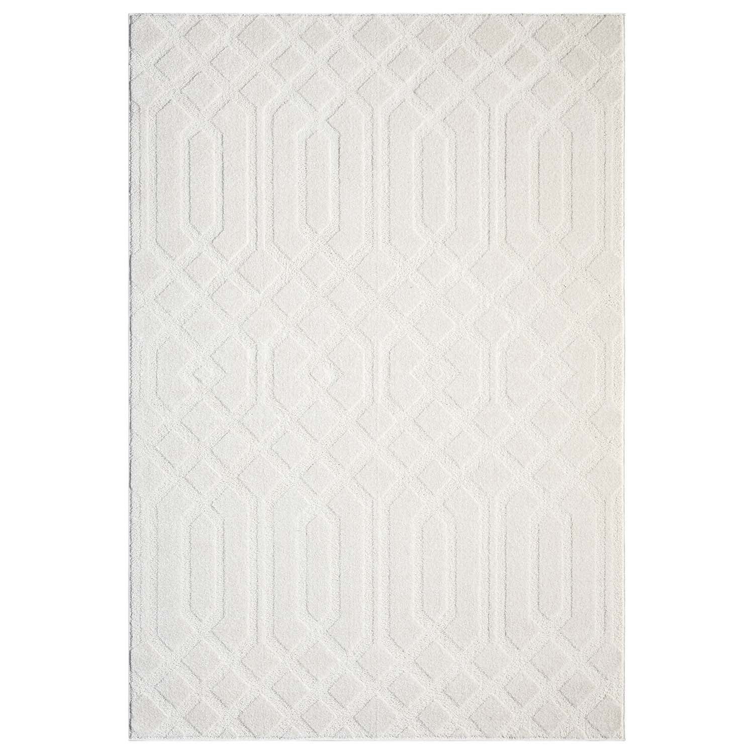 Maya 138 creme Moderner Designer Teppich