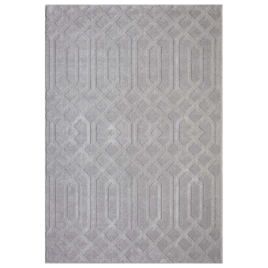 Maya 138 grau Moderner Designer Teppich