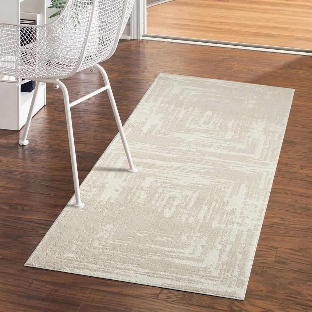 Maya 171 beige Moderner Designer Teppich