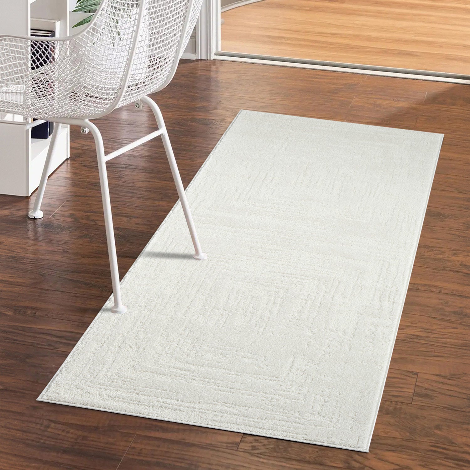 Maya 171 creme Moderner Designer Teppich