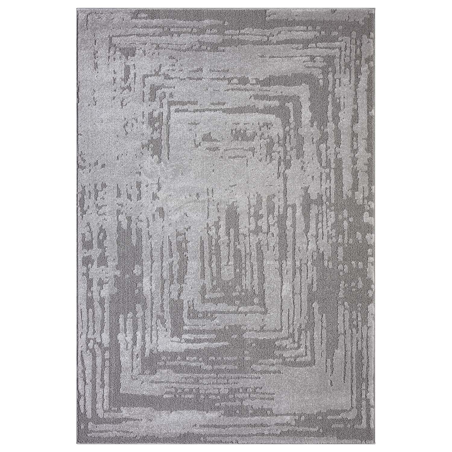Maya 171 grau Moderner Designer Teppich