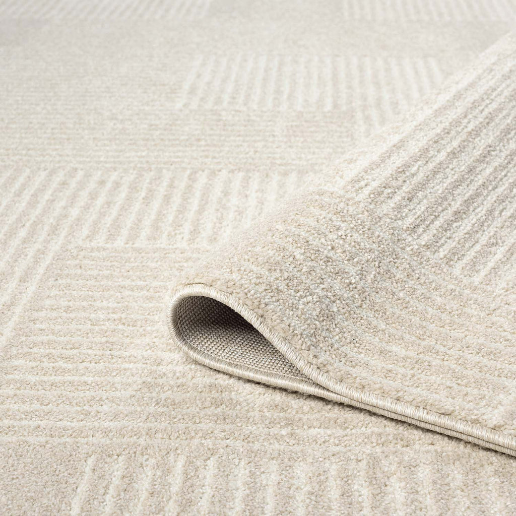 Maya 177 beige Moderner Designer Teppich
