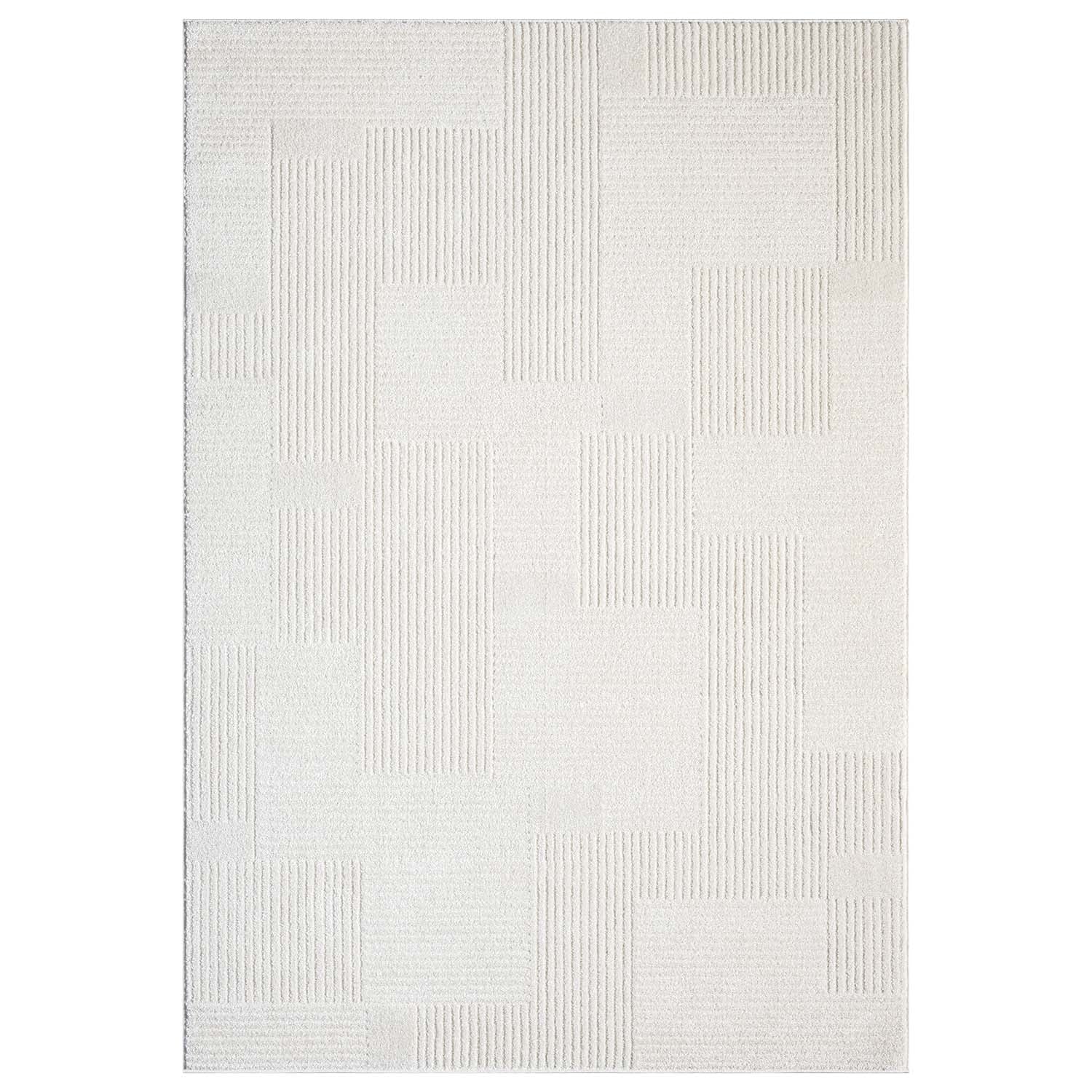 Maya 177 creme Moderner Designer Teppich