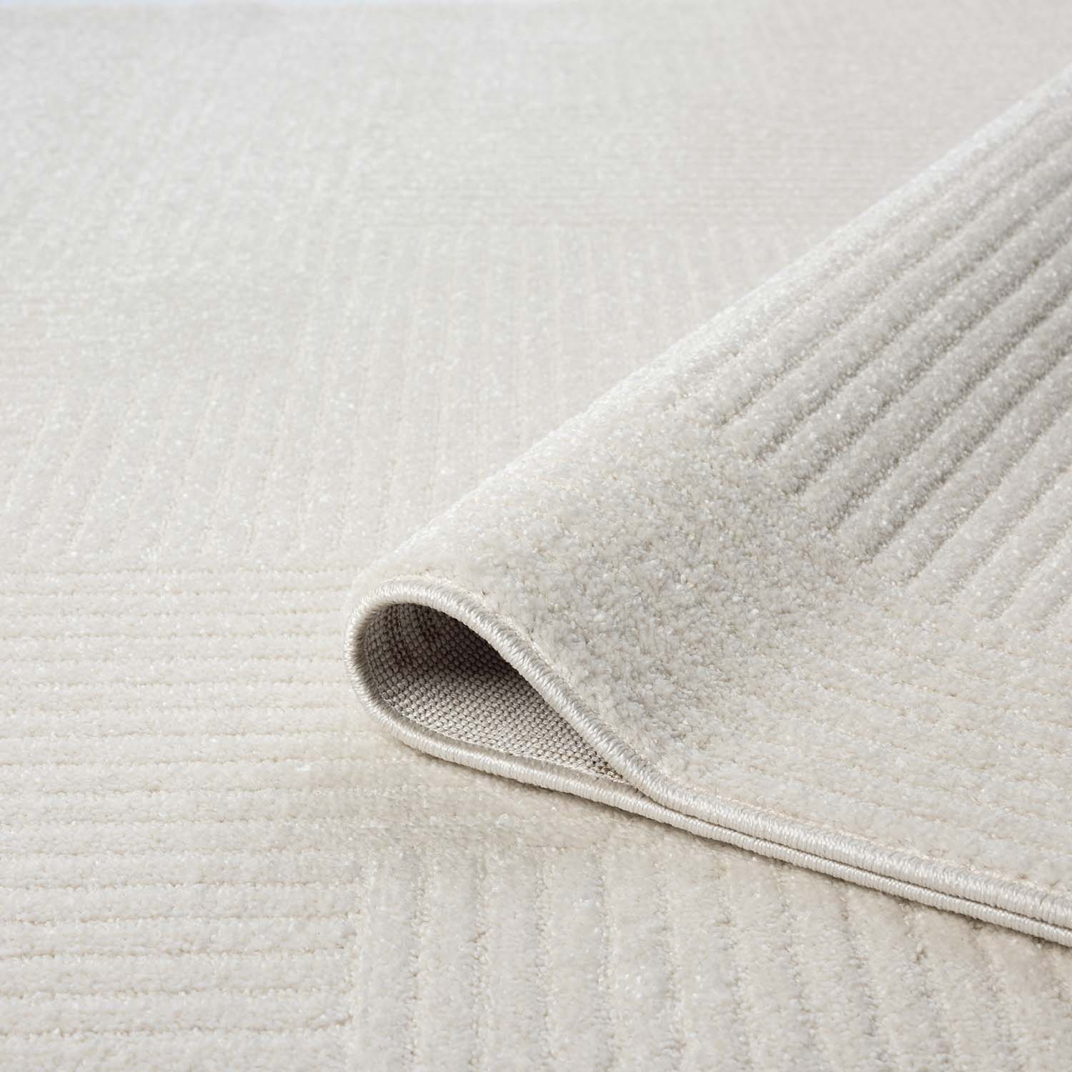 Maya 177 creme Moderner Designer Teppich