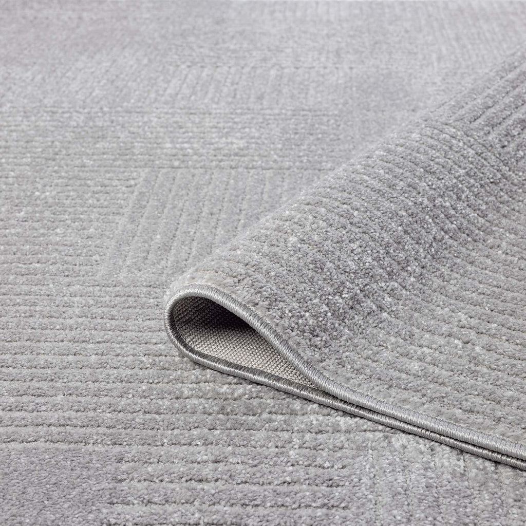 Maya 177 grau Moderner Designer Teppich