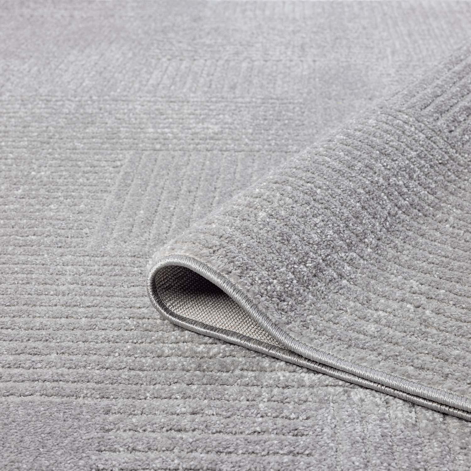 Maya 177 grau Moderner Designer Teppich
