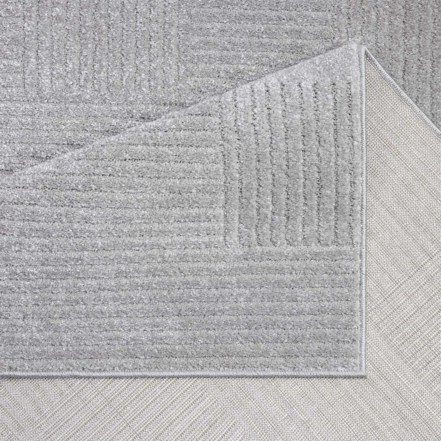Maya 177 grau Moderner Designer Teppich